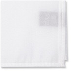 Weiße Glitter Einstecktuch - Thumbnail 2