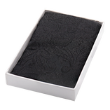 Schwarze Einstecktuch - Barock - Thumbnail 1