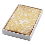 Goldfarbige Einstecktuch - Barock - Thumbnail 1