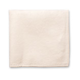 Einstecktuch für die Hochzeit - Ecru mit Blumen - Thumbnail 1