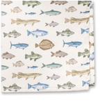 Einstecktuch mit Fischmuster - Thumbnail 2