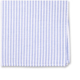 Einstecktuch Seersucker - Hellblau - Thumbnail 1