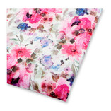 Fliederfarbenes Blumen-Einstecktuch - Thumbnail 2