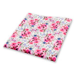 Fliederfarbenes Blumen-Einstecktuch - Thumbnail 1