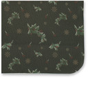Weihnachts-Einstecktuch Grün - Holly - Thumbnail 2