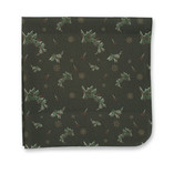 Weihnachts-Einstecktuch Grün - Holly - Thumbnail 1