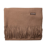 Kamelfarbener Winterschal - Thumbnail 1