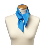 Grellblaues Nickituch - Viereckig - Thumbnail 2