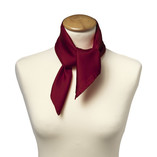 Bordeauxrotes Nickituch - Viereckig - Thumbnail 2