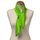 Seidentuch Apfel  grün - Thumbnail 2