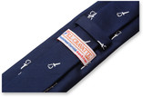 Dunkelblaue Krawatte - Freiheit - Thumbnail 3
