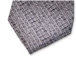 Blaue Bouclé-Krawatte - Thumbnail 2