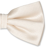 Herrenfliege creme weiß - Thumbnail 2