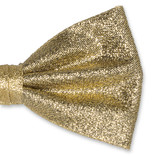 Herren Fliege gold Glitzer - Thumbnail 2