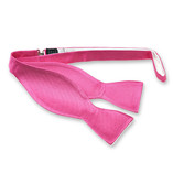 Grellrosa Fliege zum Selberbinden - Thumbnail 1