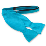 Türkise Fliege zum Selberbinden - Thumbnail 1