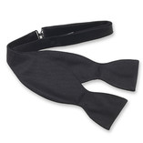 Schwarze Fliege zum Selberbinden - Thumbnail 1