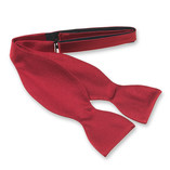 Dunkelrote Fliege zum Selberbinden - Thumbnail 1