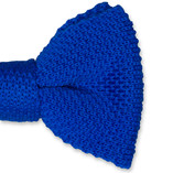 Königsblaue Strickfliege - Thumbnail 2