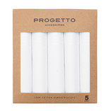 Herrentaschentücher - Weiß - Thumbnail 1