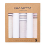 Herrentaschentücher - Beige - Thumbnail 1