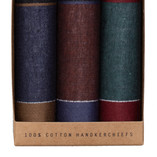 Herrentaschentücher - Schwarz - Thumbnail 2