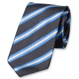 Dunkelgraue Krawatte - Thumbnail 1