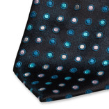 Schwarze Krawatte mit Punkten - Thumbnail 2
