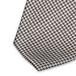 Krawatte schwarz - grau - Thumbnail 2