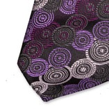 Krawatte mit Geometrischen Muster - Thumbnail 2