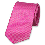 Krawatte Karostruktur Rosa - Thumbnail 1