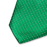 Krawatte Punkte Grün - Thumbnail 2