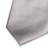 Silber / Graue Krawatte - Thumbnail 2