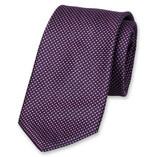 Two-Tone Krawatte violett - Thumbnail 1