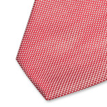 Krawatte Karostruktur Rot - Thumbnail 2