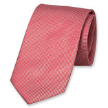 Krawatte Karostruktur Rot - Thumbnail 1