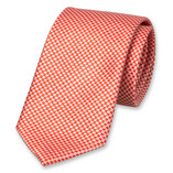 Krawatte rot, hellrosa - Thumbnail 1