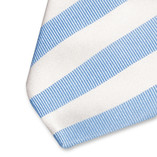 Krawatte blau/weiß - Thumbnail 2