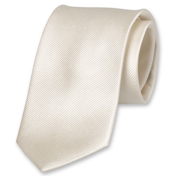 Creme weiße Krawatte (1)