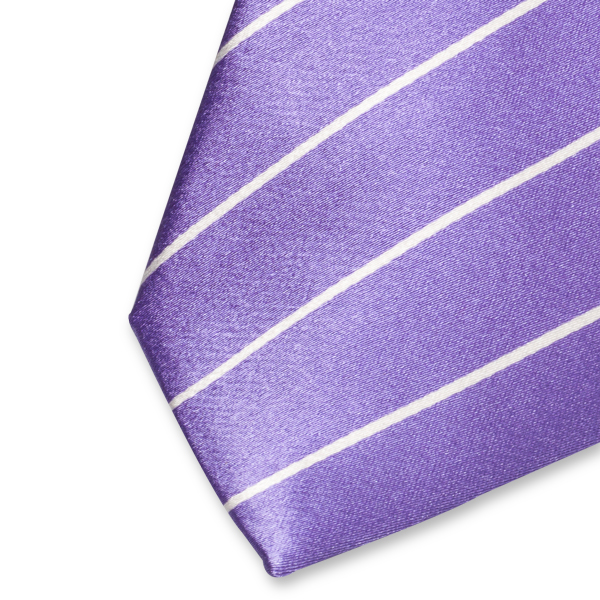 Lila Krawatte Satin (2)