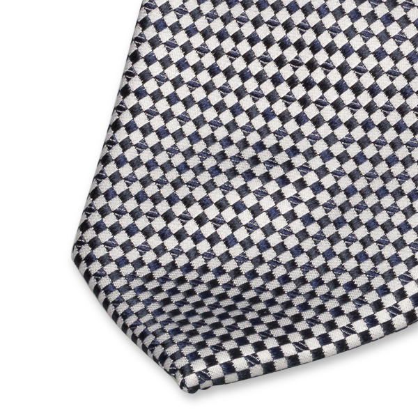 Dunkelblaue Herrenkrawatte (2)