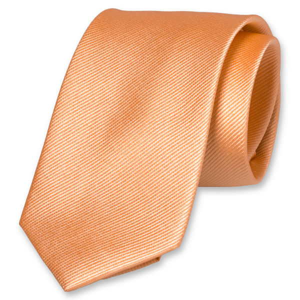 Pfirsichfarbene Krawatte (1)