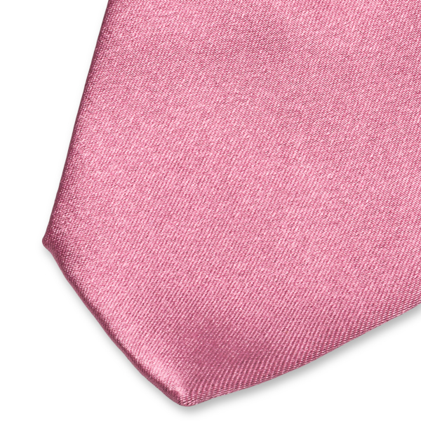 Altrosa Satin Krawatte (2)