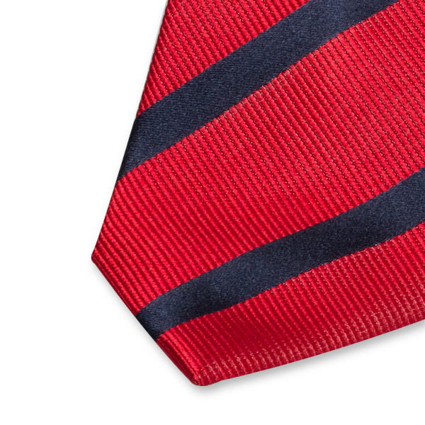 Business-Krawatte rot/dunkelblau (2)
