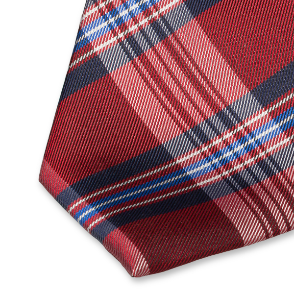 Karo Krawatte rot (2)
