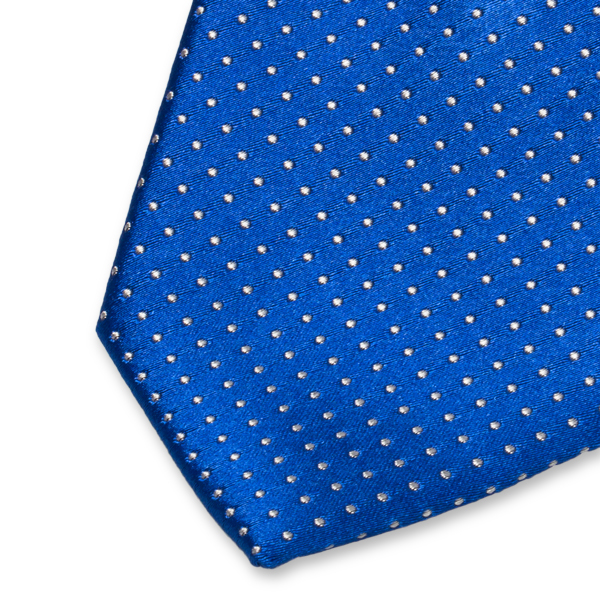 Krawatte Punkte Königsblau (2)