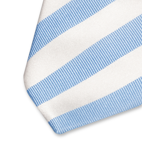 Krawatte blau/weiß (2)