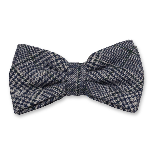 Karierte Wollfliege blau (1)