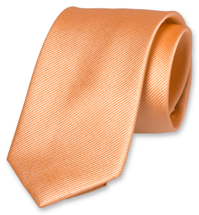 Pfirsich Krawatte