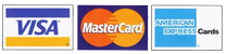 Visa Mastercard American Express